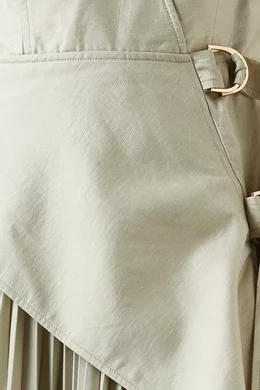 Buy Acler Green Ellenbrook Maxi Dress in Linen Blend For Women Online |  Ounass Oman