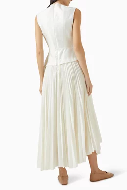 knee length dresses for ladies Acler Women's Redford Maxi Dress – Saint Bernard