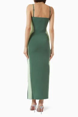 Buy Ph5 Green Iris Maxi Tank Dress For Women Online | Ounass Oman