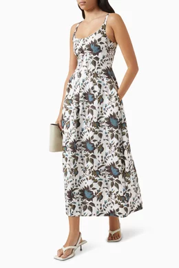 knee length dresses for ladies Faithfull The Brand Sanne Mini Dress