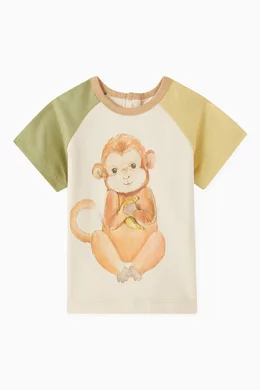 Ellis 3D Monkey Tee
