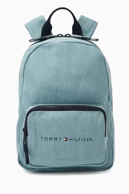 Denim Backpack Tommy Hilfiger Light Blue Bag Tommy Jeans Heritage