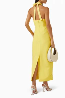 knee length dresses for ladies Few Moda x Carly A Riordan | Midi Dress, 0