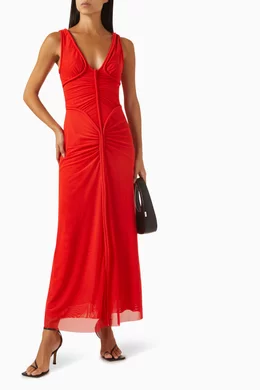 chinese dress ladies Bec + Bridge Tillie Drape Maxi Dress | Seaform main image 1
