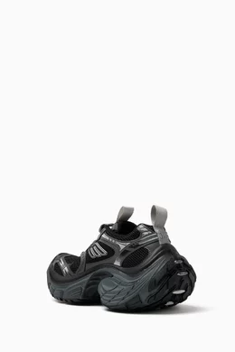 Buy Balenciaga Black 6XL Sneakers in Mesh & PU For Women Online