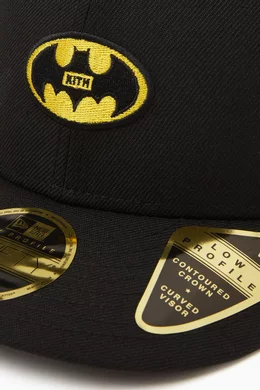 Buy Kith Black x Batman New Era Low-profile Baseball Cap in Cotton 