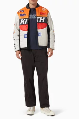 Buy Kith Multicolour Brixton Puffed Shirt Jacket For Men Online