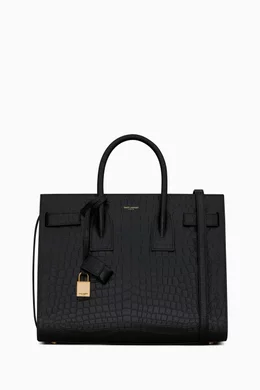 Ysl sac de jour small croc top