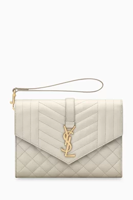Saint laurent matelasse pouch top