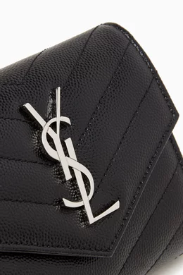 Ysl wallet tri fold new arrivals
