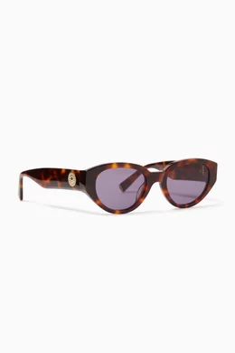 Buy Jimmy Fairly Brown Meli Icons Sunglasses in Acetate For Men