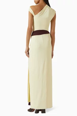 chinese dress ladies Greta Maxi Dress – CollinsTheLabel main image 1