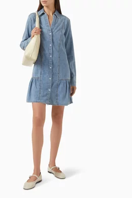 catherine denim dress Veronica Beard
