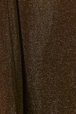 Buy Reformation Gold Breslin Dress in Metallic Knit For Women Online |  Ounass Oman