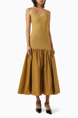 reformation kella knit dress Buy Gold in & Poplin For Women Online but not too late.