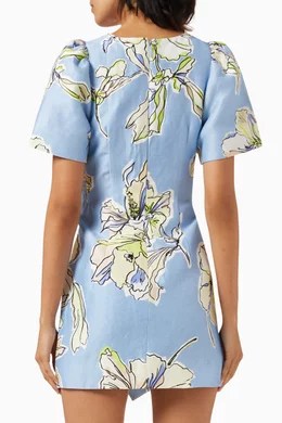 presence twisted mini dress Aje