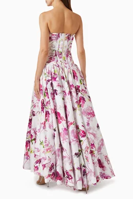 Buy Aje Multicolour Behold Maxi Dress in Cotton For Women Online | Ounass  Oman