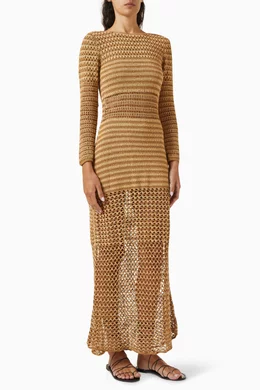 leslie amon crochet dress For your beachy side  Ximena Moral in the Dream Crochet Dress from Leslie  Amon Swim  Shop more styles from the brand now:  https://revolve.visitlink.me/T1FJtR