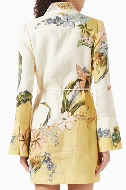 alemais oleander mini dress Alemais Oleander Mini Dress Multi