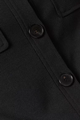 Buy ORR Black Raffine Shirt Jacket For Women Online | Ounass Oman 