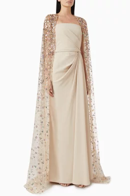 gemy maalouf beaded strapless dress Gemy Maalouf | Evening Dresses main image 0