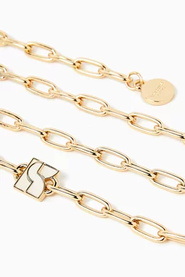 Buy Kate Spade New York Gold Dakota Chain Belt For Women  display picture 2