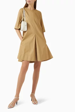 strapless open back dress Joseph Ribkoff Green Pleated Embellished Faux Wrap Sheath Dress 243736 —  AfterRetail main image 1