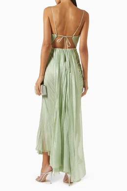 regina midi dress maria lucia hohan Maria Lucia Hohan Regina Midi Dress In Cream - Opal