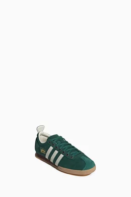adidas gazelle silver green womens Sneaker Politics main image 0