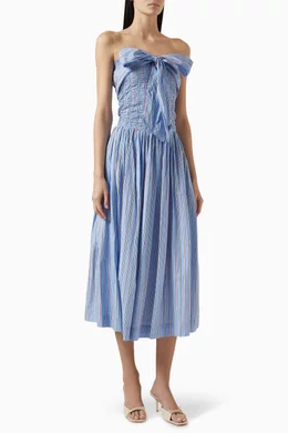 damson madder mia midi dress The Viral Damson Madder Mia Dress Has Just Been Restocked