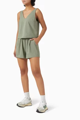 slim fit dress slacks Vuori Women's Energy Top – Athletic Annex main image 1