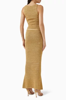 slim fit dress slacks Asta Resort Natalia Maxi Dress in Chartreuse Sequin