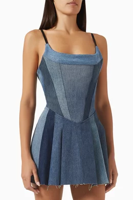 eb denim polka dress EB DENIM POLKA DRESS, SIZE XXL