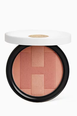 HERMES PLEIN AIR パウダーチーク ROSE HÂLÉ 18g H Trio iridescent mineral powder, Rose Atacama | Hermès Hong