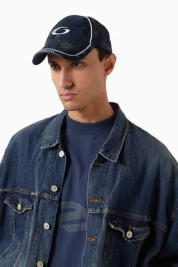 Buy Balenciaga Blue Loop Sports Icon Cap in Cotton Drill For Men