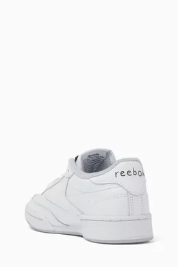Buy Paperboy White x Reebok Unisex Club 85 Low-top Sneakers For