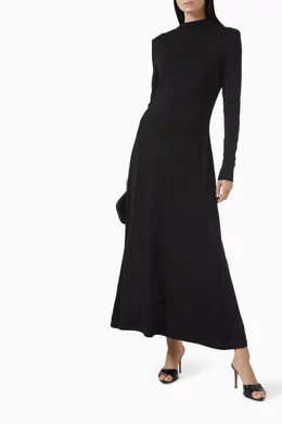 cos black long sleeve dress Long-sleeved Dresses - COS