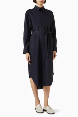 cos relaxed cotton shirt dress COS COS RELAXED LINEN SHIRT DRESS 135.00
