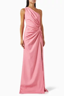open lace back dress Sau Lee Jodie Mini in Dynasty Pink  TrenLend