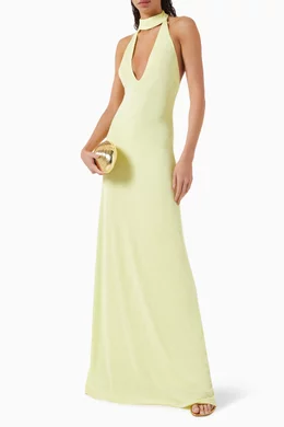 misha maybel jersey dress Buy Green The Maxi in For Women Online filter-style-traditional