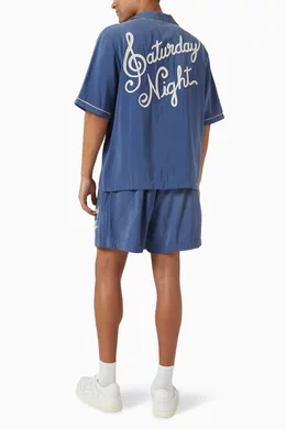 【AMIRI】 SATURDAY NIGHT CAMP SHIRT AMIRI Saturday Night Camp Shirt | Nordstrom