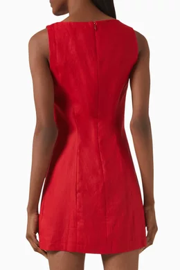 asher linen dress Asher Dress – Bella Italia Linen