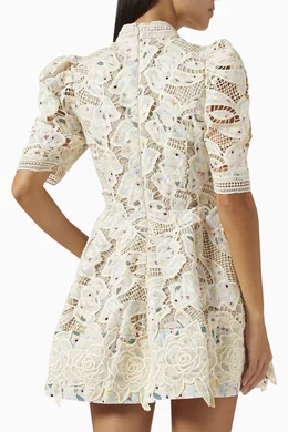 elliatt kyla mini dress Elliatt | Dresses | Elliatt Kyla Eyelet Halter Mini Dress In Cream Garden  Party Brunch Size S Nwt37