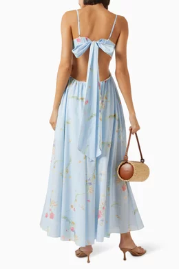 【Zimmermann】LUCKY PICNIC MAXI DRESS ピクニック マキシ ZIMMERMANN Lucky Picnic cutout crocheted lace-trimmed