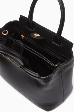 Buy Bally Black Deco Daily Bag in Leather For Women Online