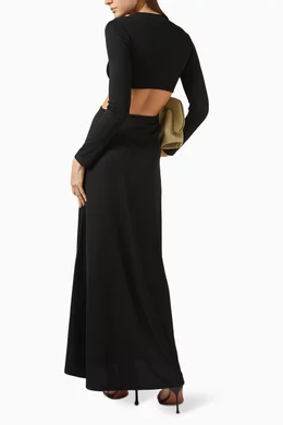 chinese dress ladies Christopher Esber Folia Float Buckle Dress