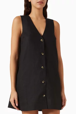 knee length dresses for ladies Posse | Women's | Neve Mini Dress | Black Dress Day