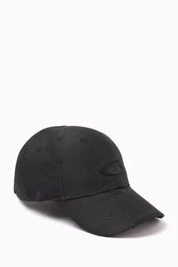 Buy Balenciaga Black Loop Sports Icon Cargo Cap in Cotton