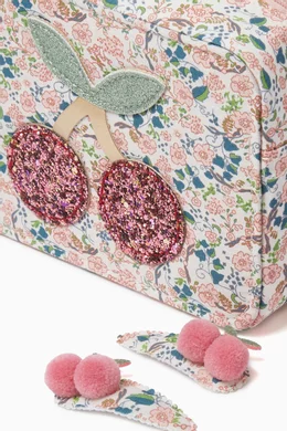Mimi & Lula Floral Cherries Bag PINK MULTI