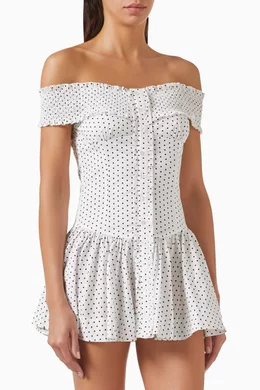 knee length dresses for ladies Marley Cotton Mini Dress